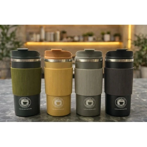 HERŞEYTREND 500 ml Paslanmaz Çelik Termos Mug Bardak ürün görseli 1