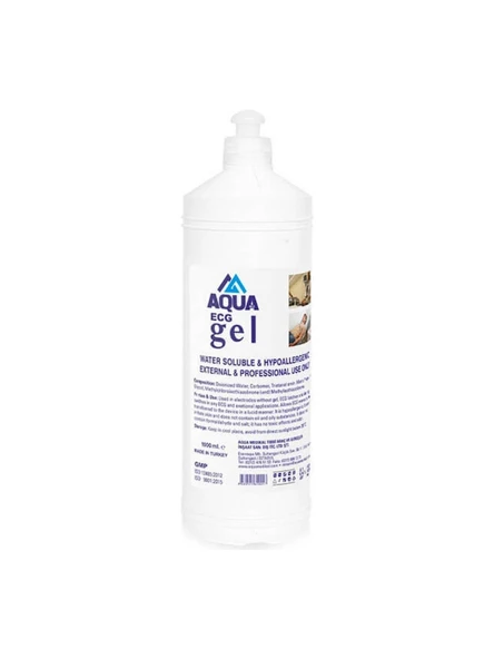 Ultrason Jeli 1 Litre Renksiz İletken Ultrason Ve Lazer Cihaz Jeli 10 Adet ürün görseli 1