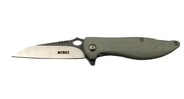 Crkt Lotus 1265 Gri Kamp / Outdoor Çakı 18cm - Yarı Otomatik, Kemerlikli, Kutulu ürün görseli 1