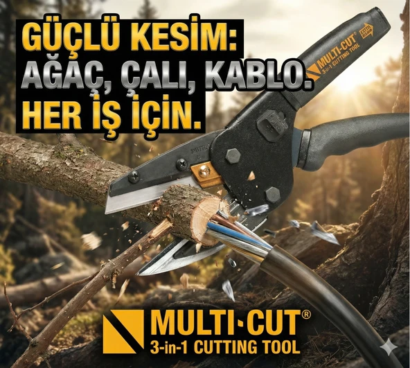 Multi Cutter Kalın Ve Sert Malzeme Kesme Aleti - Resim 2