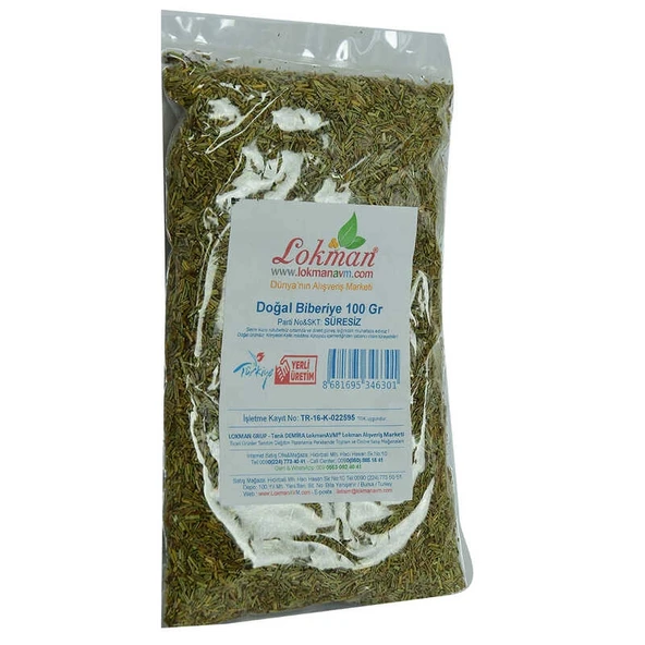 Biberiye Doğal 100 Gr Paket - Resim 4