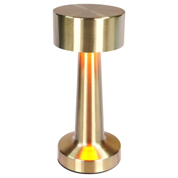 Dokunmatik Dekoratif Masa Lambası 1800 Mah 60 Lümen Gold SLM9066 ürün görseli 1