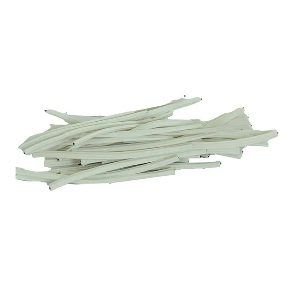 Bağlama Teli Tel Klips Pvc Kaplamalı Beyaz 100 Gr Takribi 100 Adetli 1 Paket ürün görseli 1