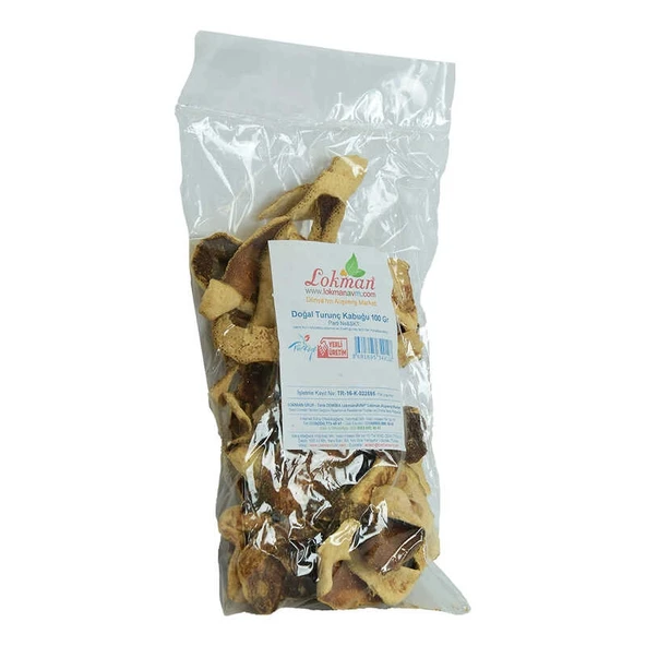 Turunç Kabuğu Doğal 100 Gr Paket - Resim 4