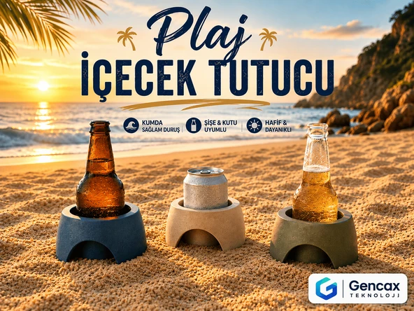 Plaj Bardak ve Şişe Tutucu ürün görseli 1
