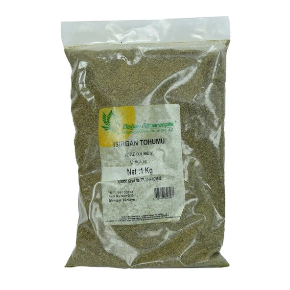 Isırgan Tohumu Doğal Öğütülmüş 1000 Gr Paket ürün görseli 1