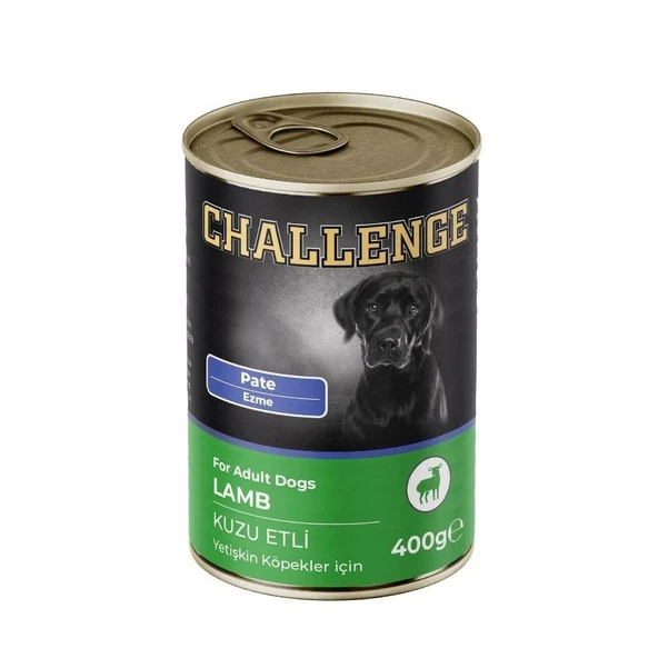 Challenge Pate Kuzu Etli Yetişkin Köpek Konservesi 400 Gr ürün görseli 1