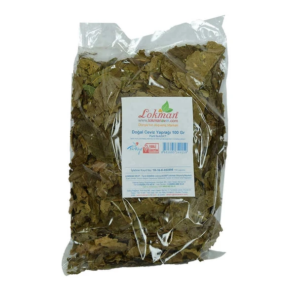Ceviz Yaprağı Doğal 100 Gr Paket - Resim 2