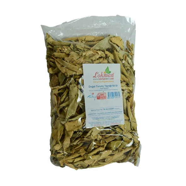 Turunç Yaprağı Doğal 100 Gr Paket - Resim 4