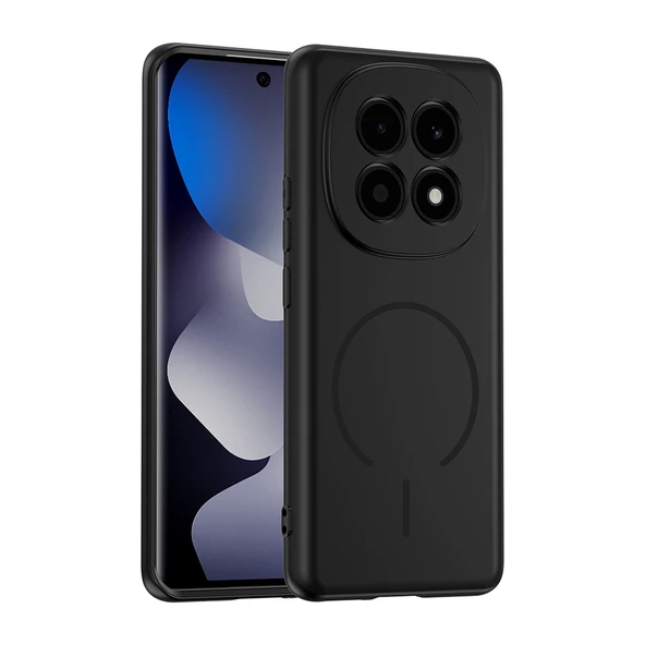 Xiaomi Redmi Note 15 Meta Lansman Magsafe Kamera Korumalı içi Kadife Yumuşak Renkli Süet Silikon ürün görseli 1
