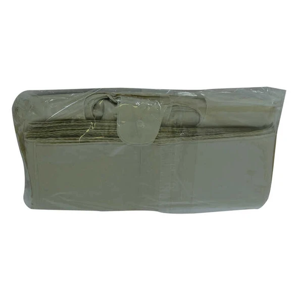 Büyük Boy Atlet Geri Dönüşüm Granül Çanta Poşet 52X33 Cm Kalın Gri 1000 Gr 1 Paket ürün görseli 1