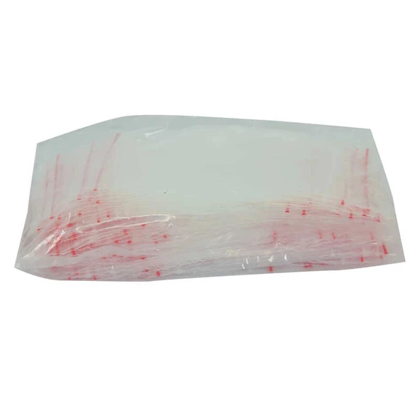 Kilitli Naylon Torba Poşet 7X9 Cm Şeffaf 100 Adet 1 Paket ürün görseli 1