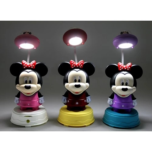Mickey Mouse Masa Üstü Lamba USB Şarjlı Model 1 ürün görseli 1