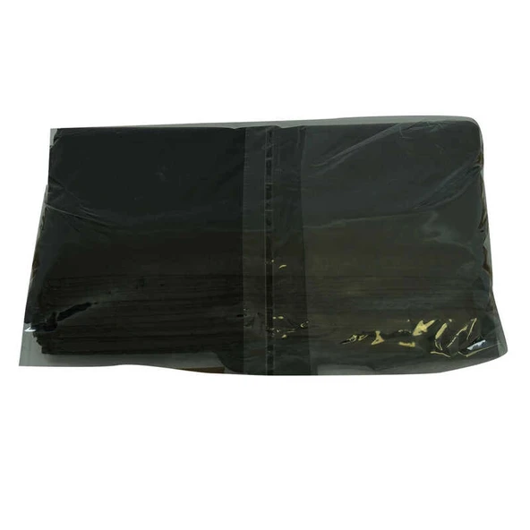 Orta Boy Atlet Geri Dönüşüm Granül Çanta Poşet 47X27 Cm Kalın Siyah 1000 Gr 1 Paket ürün görseli 1