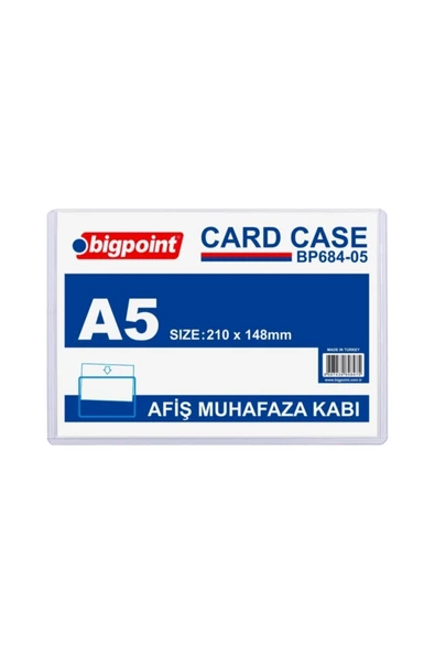 Bigpoint A5 Afiş Muhafaza Kabı 10 Lu Poşet ürün görseli 1