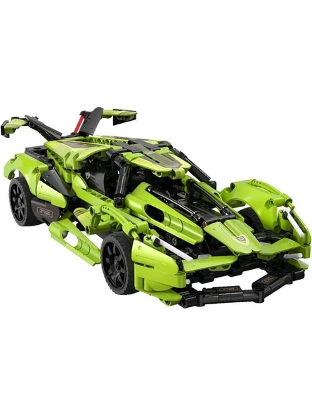CADA Yeşil Blade Sports Car 432 Parça Uzaktan Kumandalı Block Oyuncak ürün görseli 1