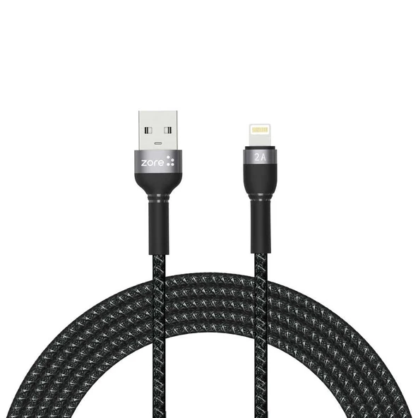 Zore Shira Serisi Lightning USB Kablo 3m ürün görseli 1