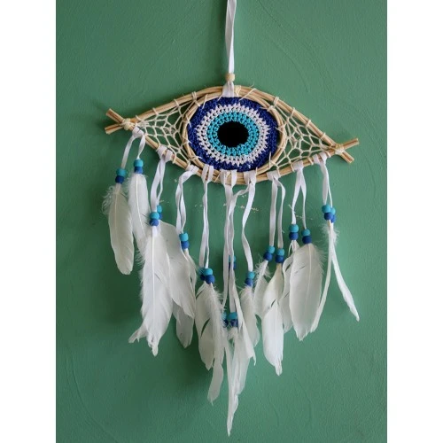 Rüya Kapanı Dream Catcher Göz Tasarımı Model 1 ürün görseli 1