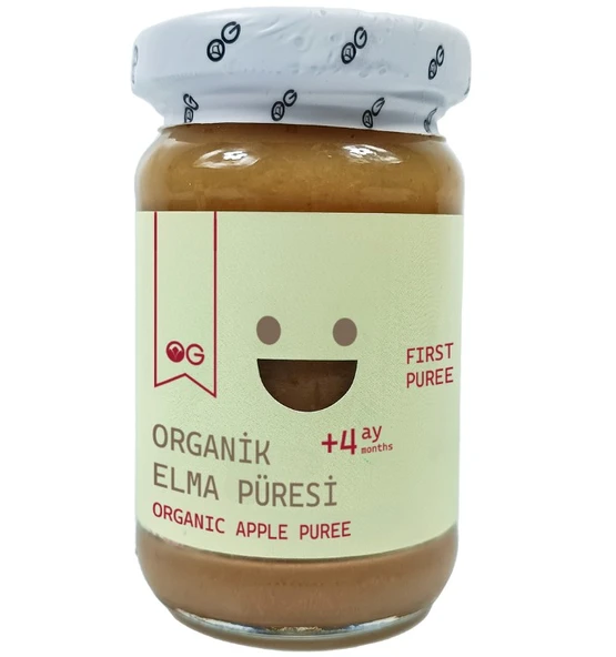 OG Natural Organik Elma Ayva Püresi 100 Gr ürün görseli 1
