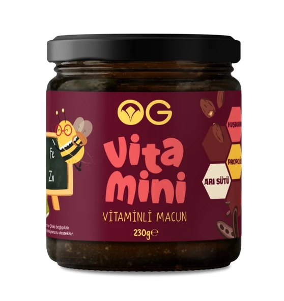 OG Natural Vitamini Vitaminli Macun 230 Gr - Resim 2