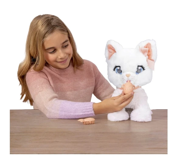Sunman Peluş Sevimli Kedicik Bella Hareketli S00090773 ürün görseli 1