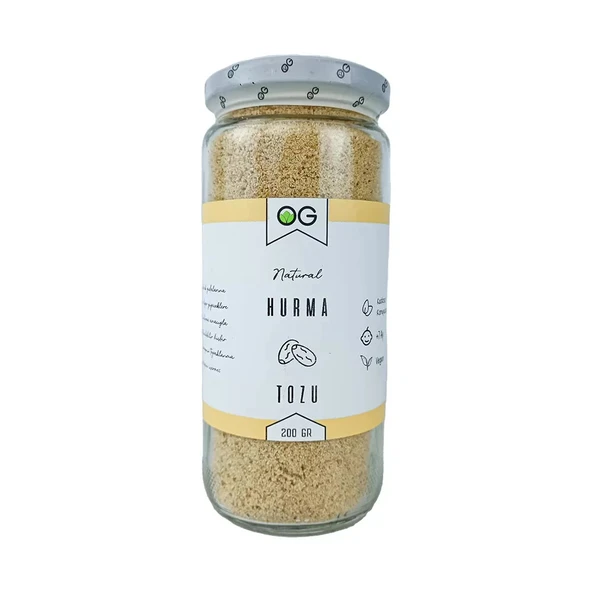 OG Natural Hurma Tozu 200 Gr ürün görseli 1