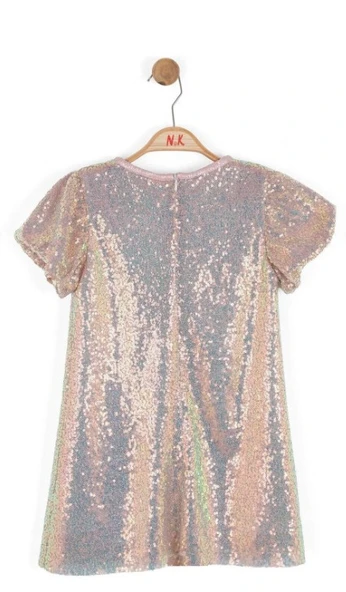 NK Moana Elbise 71508 Açık Pembe - Resim 4