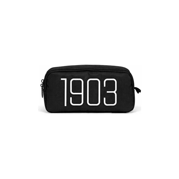 Beşiktaş Lisanslı 1903 Nakışlı Kalemlik Çift Bölmeli Su Itici Kumaşlı Kalem Çantası ürün görseli 1