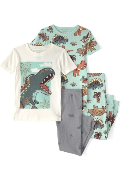 Carters Erkek Bebek Pijama 4lü Set 1U596810 Renkli ürün görseli 1
