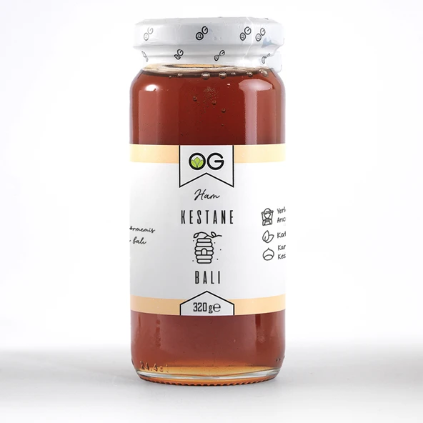 OG Natural Ham Kestane Balı 320 Gr ürün görseli 1