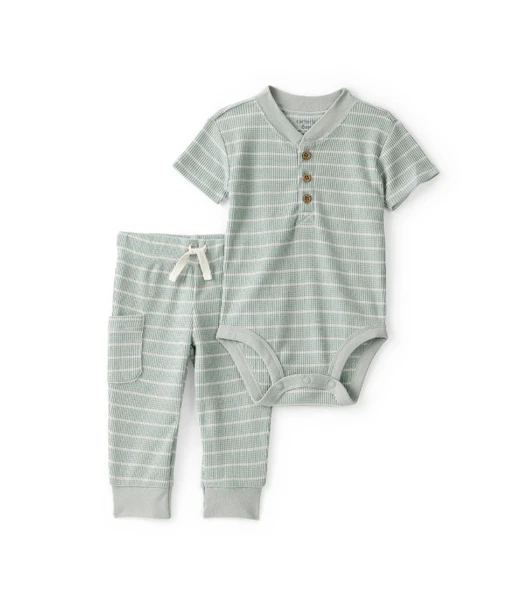 Carters Erkek Bebek Body Pantolon Set 1U270410 Yeşil ürün görseli 1