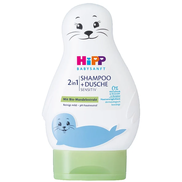 Hipp Baby Şampuan ve Duş Jeli 2'si 1 Arada 200 ml ürün görseli 1