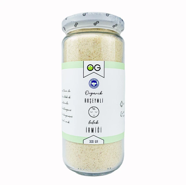 OG Natural Organik Ruşeymli Bebek İrmiği 320 Gr ürün görseli 1