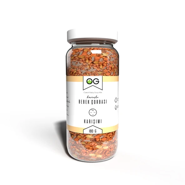 OG Natural Havuçlu Bebek Çorbası 180 Gr ürün görseli 1