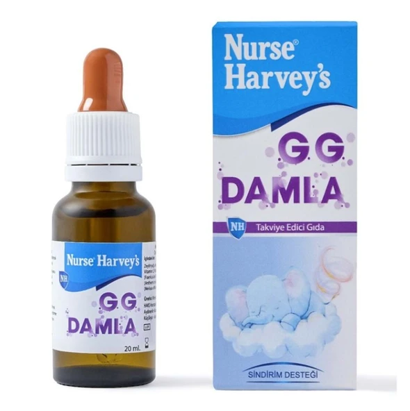Nurse Harvey's GG Bitkisel Gaz Giderici Damla 20 ml ürün görseli 1