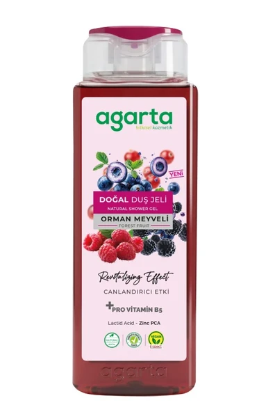 Agarta Doğal Duş Jeli 400 ml Orman Meyveleri ürün görseli 1