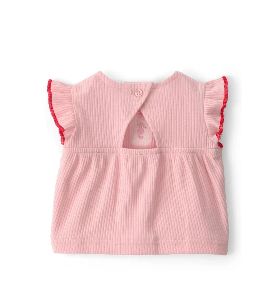Carters Kız Bebek Alt Üst Set 1U538410 Pembe - Resim 2