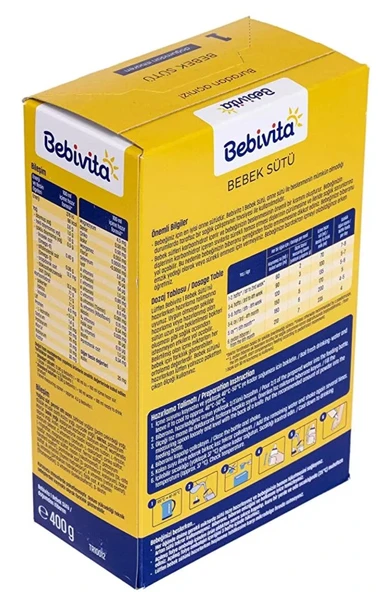 Bebivita Bebek Sütü 1 400 Gr - Resim 3