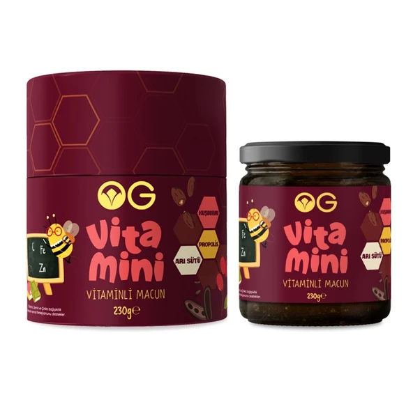 OG Natural Vitamini Vitaminli Macun 230 Gr ürün görseli 1
