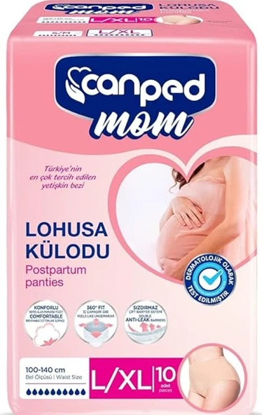 Canped MOM Lohusa Külodu L/XL Beden 10 Adet ürün görseli 1