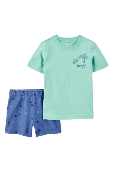 Carters Küçük Erkek Çocuk Şortlu Set 2S501510 Renkli ürün görseli 1