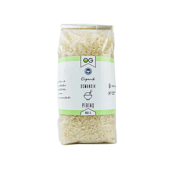 OG Natural Organik Sertifikalı Osmancık Pirinç 800 Gr ürün görseli 1