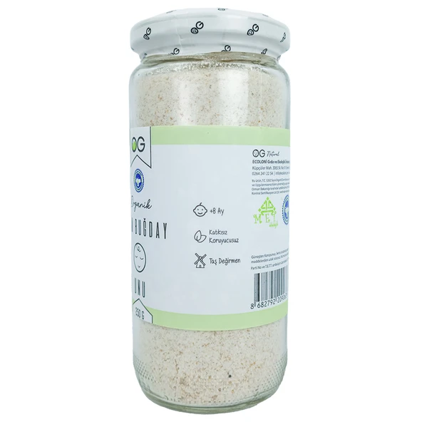 OG Natural Tam Buğday Unu 250 Gr - Resim 2