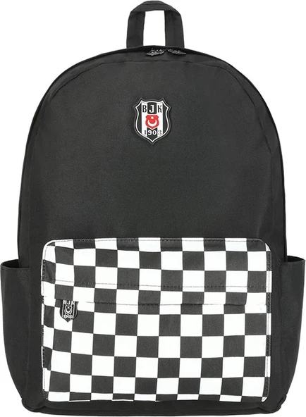 Beşiktaş Dama Cep Desenli Sırt Çantası ürün görseli 1
