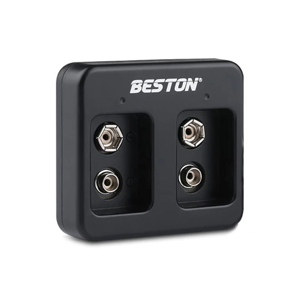 Beston M7005 Siyah 2 X 9 Volt Pil Şarj Cihazı ürün görseli 1