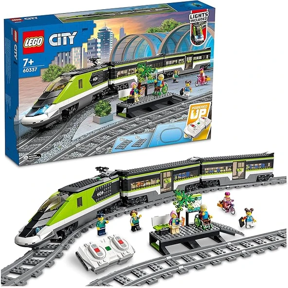 LEGO City 60337 Ekspres Yolcu Treni Seti, Uzaktan Kumandalı ürün görseli 1