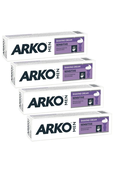 Arko Tıraş Kremi Sensitive 90 ml 4 Adet ürün görseli 1