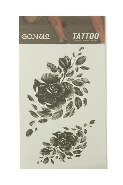 Gül Tattoo Dövme Sticker ürün görseli 1