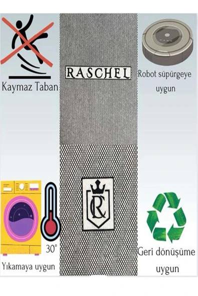 Yolluk Bej Kaymaz Taban Peluş - Resim 4