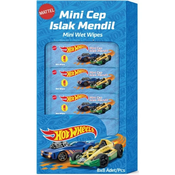 Eco Lounge Islak Mini Cep Mendili 8'li ürün görseli 1